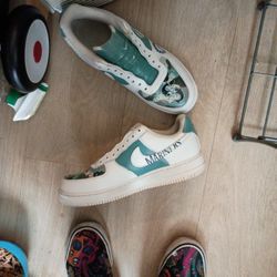 Nike Air Custom Mariners Shoes! 
