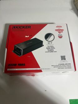 Kicker 200W RMS key 200.4 amp