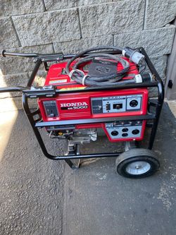 Honda gas generator EB5000X
