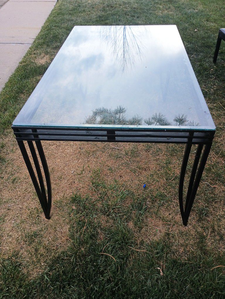 Kitchen Glass Table