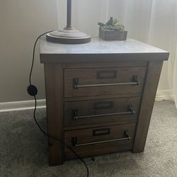 Restoration Hardware End table 