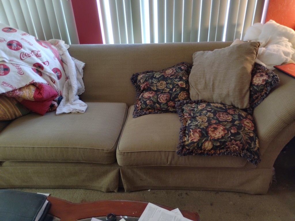 Sofa And Loveseat In Good Condition