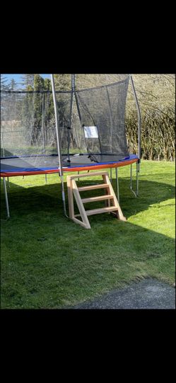16’ Wide Trampoline $240