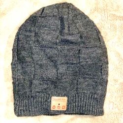 Fullight Tech Bluetooth Beanie Headphones-Grey