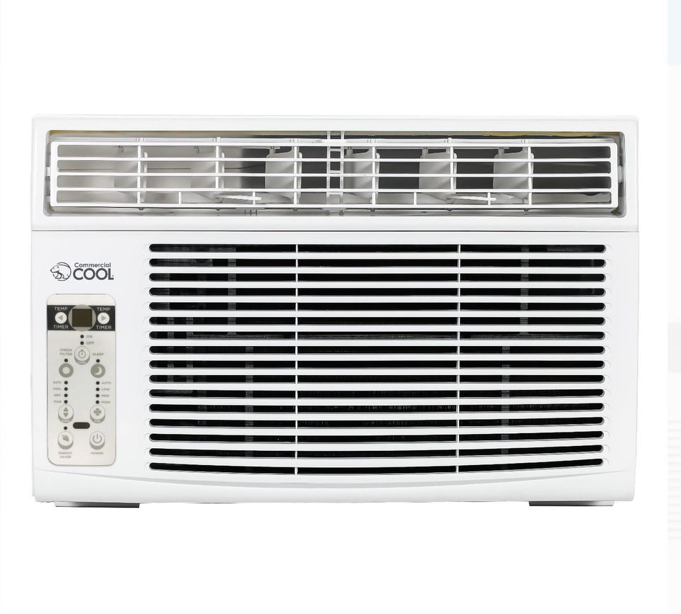 Commercial Cool 8,000 BTU Window Air Conditioner with Remote