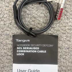 Laptop security lock