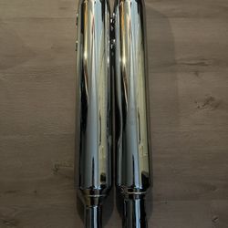 OEM Harley Davidson slip on exhaust mufflers
