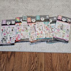 7  Happy Planner Sticker Books