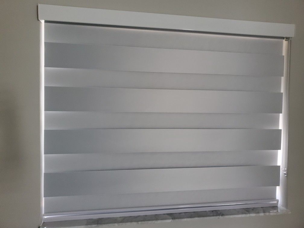 Cortinas Y Persianas Zebra Shades Light Filtering Or Dimout Collection