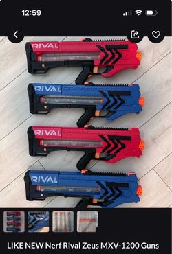 LIKE NEW Nerf Rival Aresenal