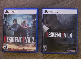 PS5 Resident Evil 2 and 4