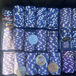 Poker Chips .. Thousands Of them