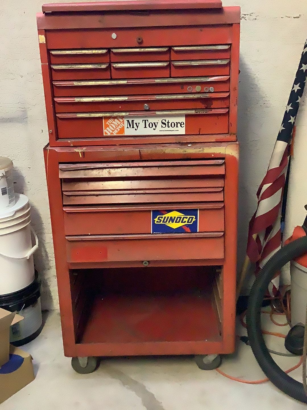 Vintage Snap-On 15 Drawer Tool Chest