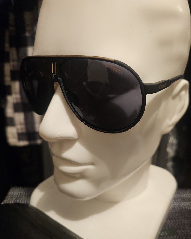 NEW MEN'S NICE STYLE BLACK CHAMPION 100%AUTHENTIC CARRERA🕶