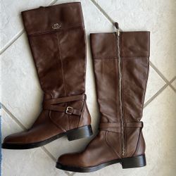 Coach Elm Brown Boots