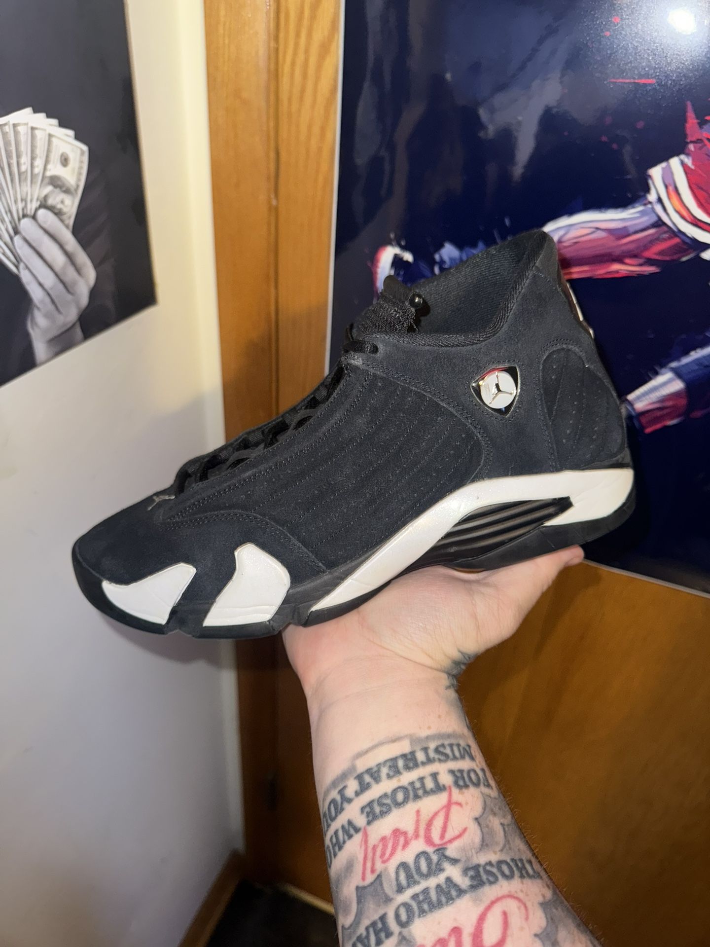 Jordan Retro 14 Black White