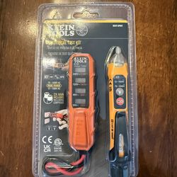 *BRAND NEW* (KLIEN TOOLS) Dual Range NCVT and AC/DC Voltage Tester Kit