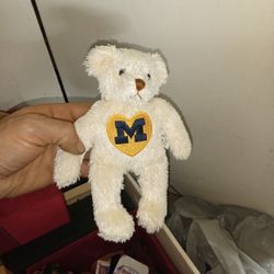University of Michigan Collegiate Beanie Bear