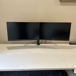 Acer Dual Computer Monitors with Stand 