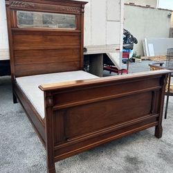 Antique Full Size Bed Frame 