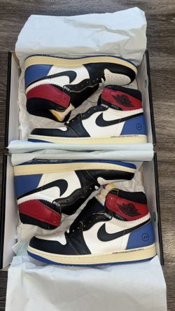 Jordan 1 Retro High Union x Fragment Varsity Red