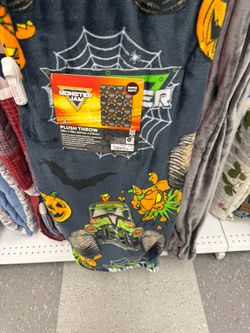 Monster jam blanket