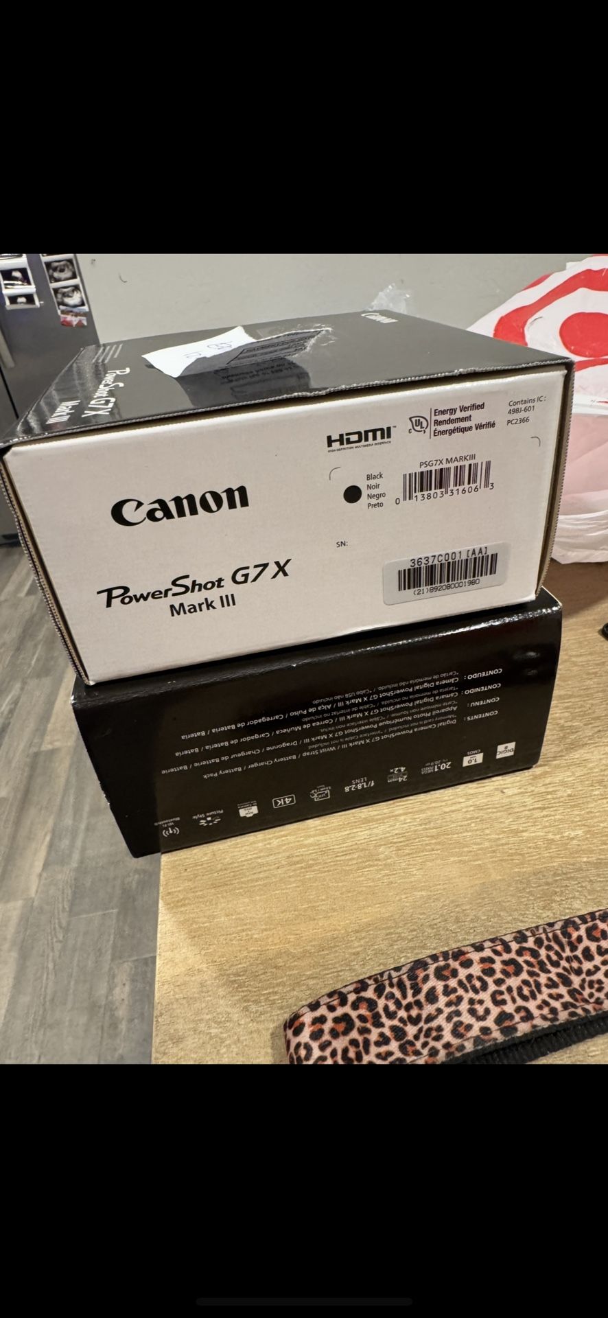 CANON G7X MARK III