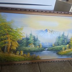 Large Oil Painting 