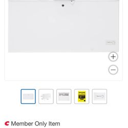 Chest Frizzer GE 15.7 cu. ft. Chest Freezer with Garage Ready and Second Level Rail in White