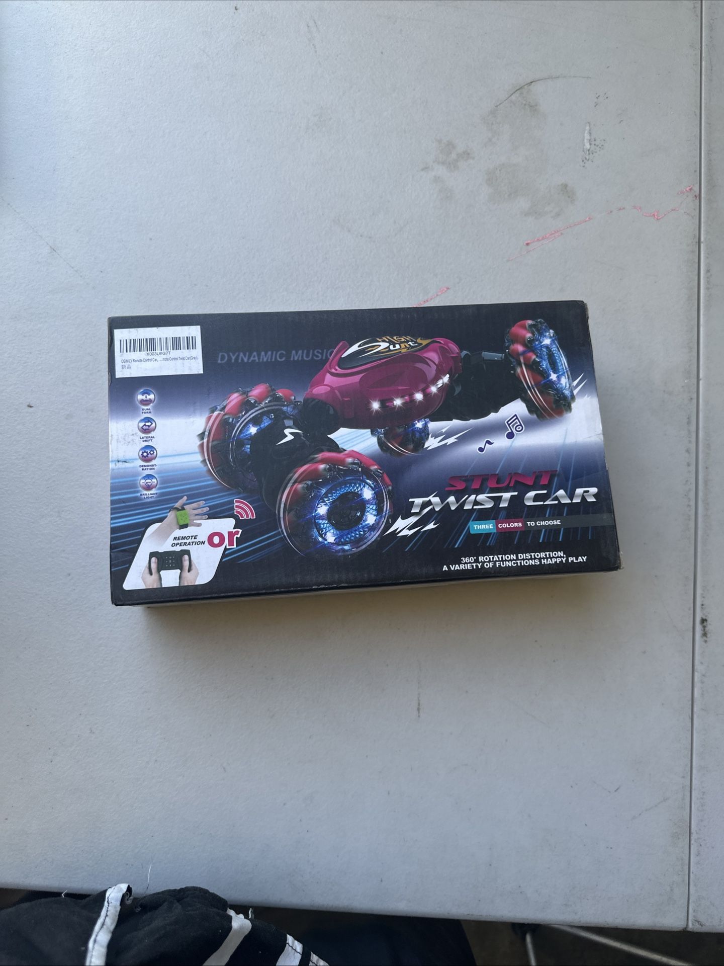 360° Remote Control Car RC Stunt 2.4Ghz Gesture Sensing Twisting Vehicle 4x4