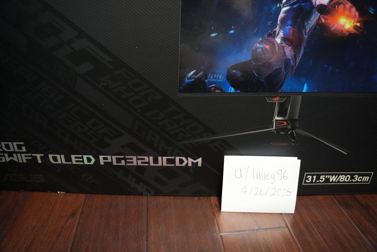ASUS PG32UCDM OLED 4K Monitor