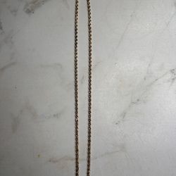 10k Gold rope chain