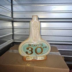 Jim Beam Bing's 30th Anniversary Golf Tournement Decanter