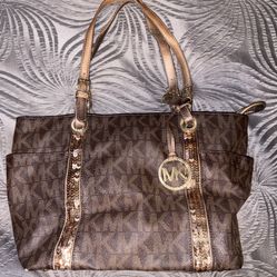 Michael Kors, Shoulder Bag -Brown