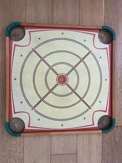 Vintage Carrom board game.