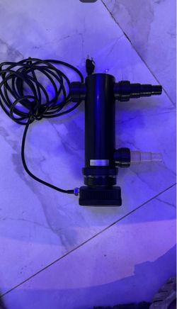 18W Non-Submersible UV Ultraviolet Light Clarifier Lamp Filter for Aquarium Koi Pond Fish Tank