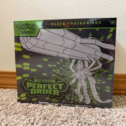 Pokemon Perfect Order/booster bundle