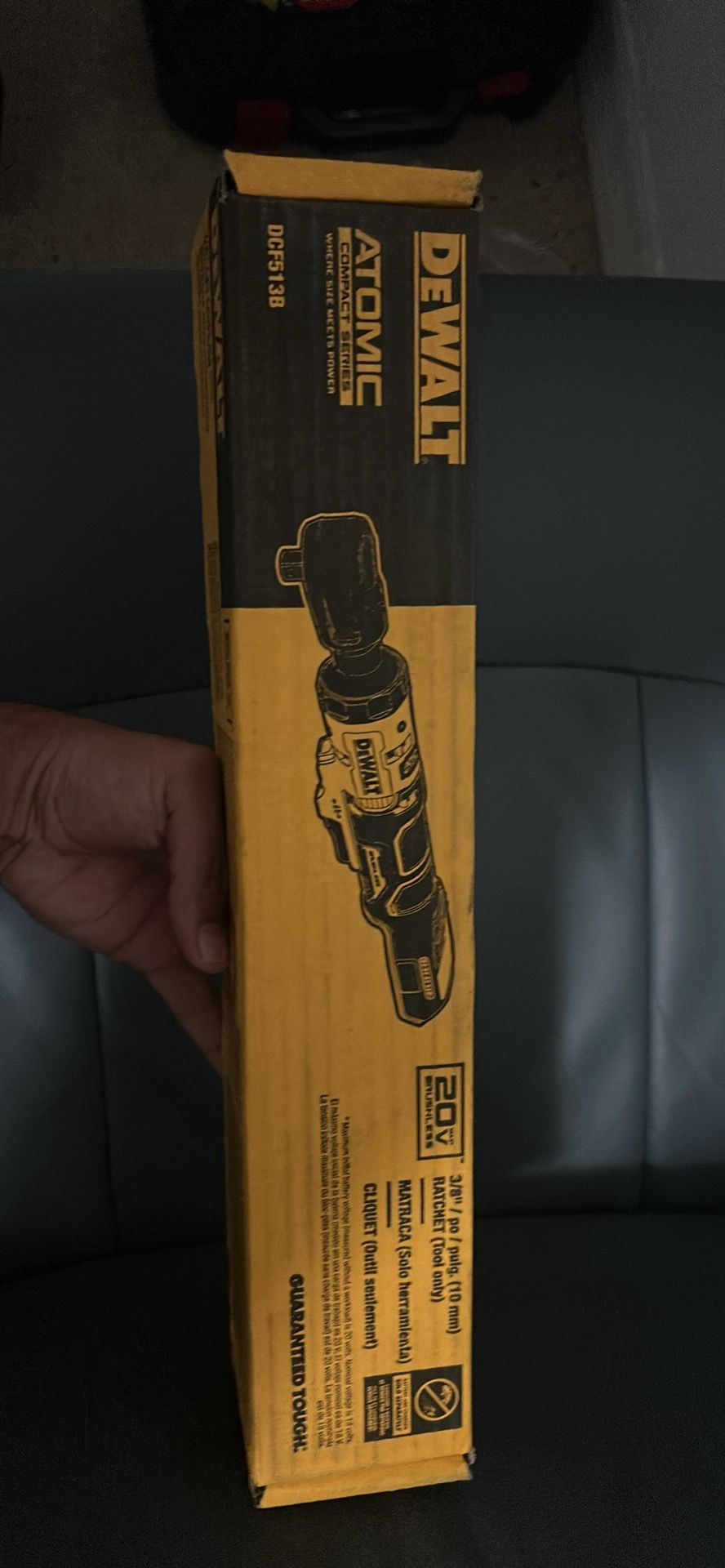 Brand New DEWALT ATOMIC 20V MAX Cordless 3/8 in. Ratchet (Tool Only)