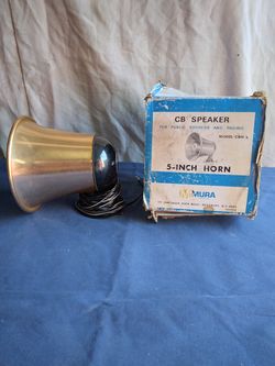 vintage Mura Model CBH-5 5-Inch CB Speaker Horn