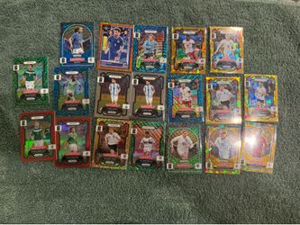 $1 2026 Prizm World Cup Monopoly Soccer Parallel and numbered Cards