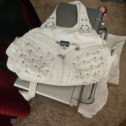 Angel Barcelo Purse White