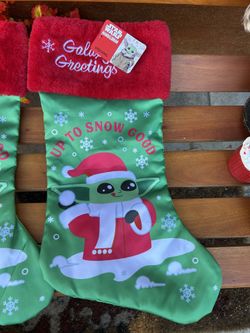 Star Wars Mandalorian Christmas Stockings 