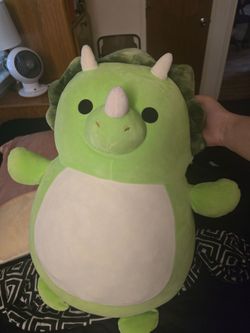 GIANT 26" Squishmallow HugMee (Tristan Triceratops) - With Tags - Stuffed Animal