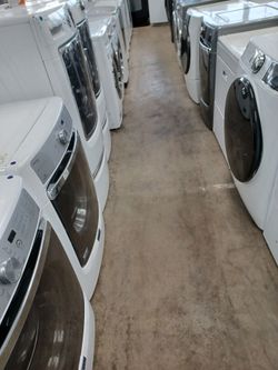 USED WASHER/DRYER SETS AVALIABLE-FREE DELIVERY-120 WAY WARRANTY- 