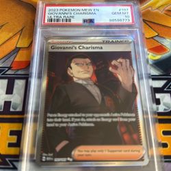 Giovanni’s Charisma Gem Mt Psa 10