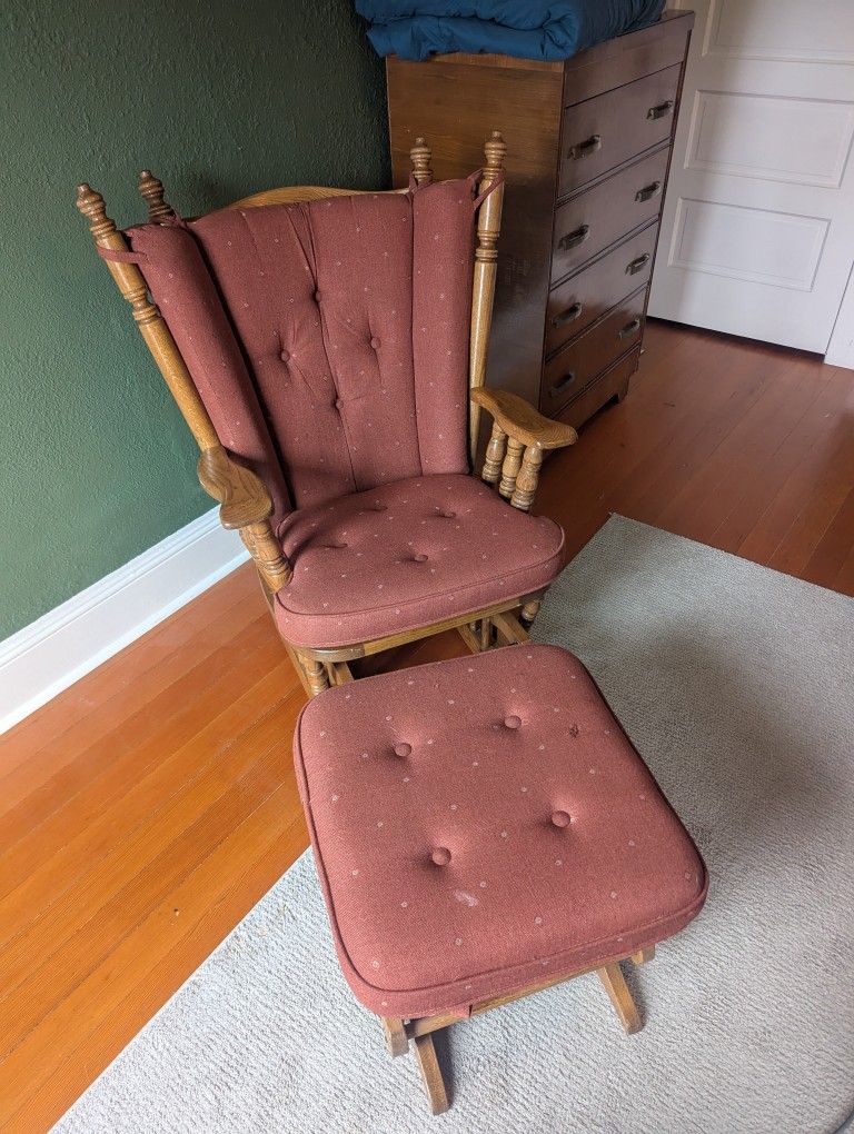 Rocking Chair & Ottoman