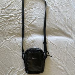Black Supreme Shoulder Bag