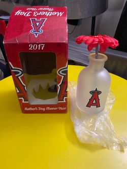 Los Angeles Angels Mother's Day Flower Vase-NEW SGA 2017-MLB-