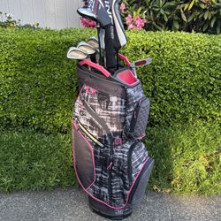 Ladies Cobra, Adams, Sun Mountain Golf Clubs Set
