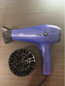 New blow dryer with diffuser and retractable cord